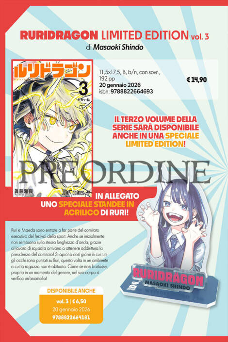 PREORDINE Ruridragon 3 - Limited edition