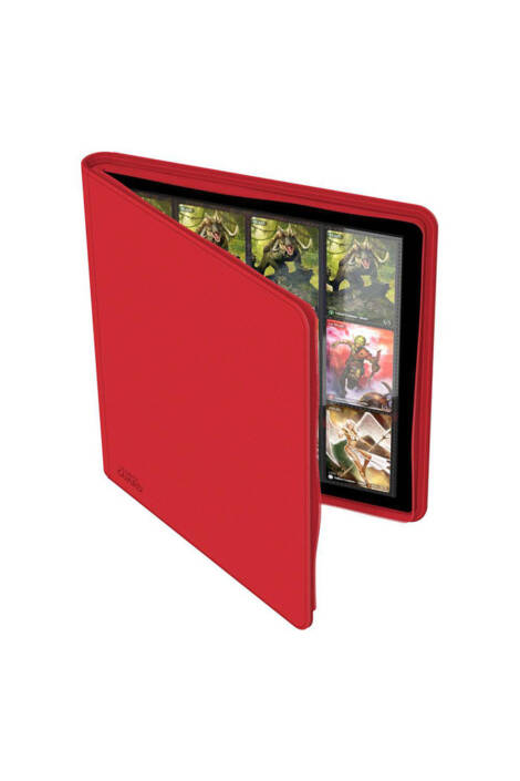 Ultimate Guard Zipfolio 480 24-Pocket Xenoskin - Red
