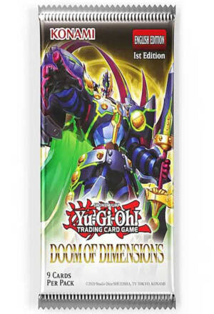 Yu-Gi-Oh! Trading card game: Doom of dimensions - Play Booster Pack [ENG]