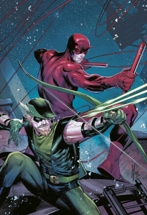 Deadpool / Batman - Variant di Marco Checchetto