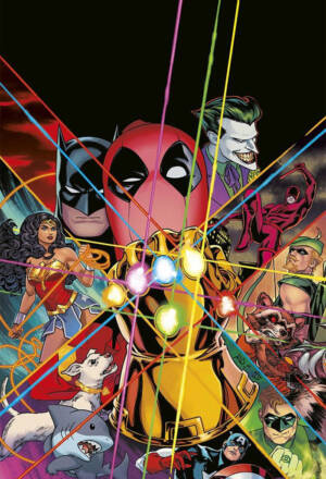 Deadpool / Batman - Variant di Russell Dauterman