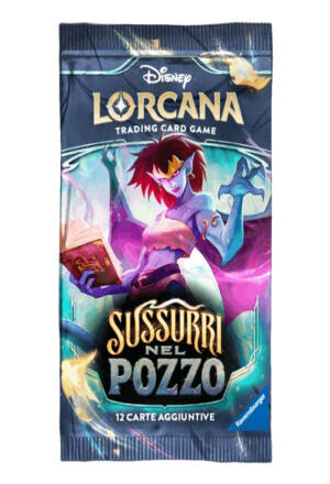 Disney Lorcana Trading Card Game: Sussurri nel pozzo - Play Booster Pack [ITA]