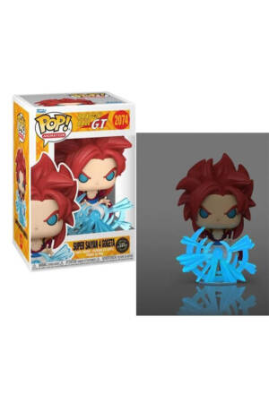 Dragon Ball GT POP! Animation 2074 Vinyl Figure Super Saiyan 4 Gogeta 9 cm - Glow Chase Limited edition