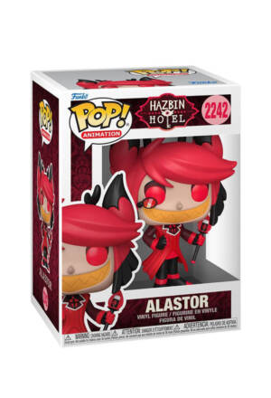 PREORDINE Hazbin hotel POP! Animation 2242 Vinyl Figure Alastor 9 cm
