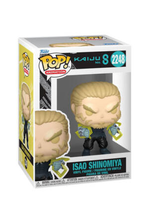 PREORDINE Kaiju No.8 POP! Animation 2248 Vinyl Figure Isao Shinomiya 9 cm
