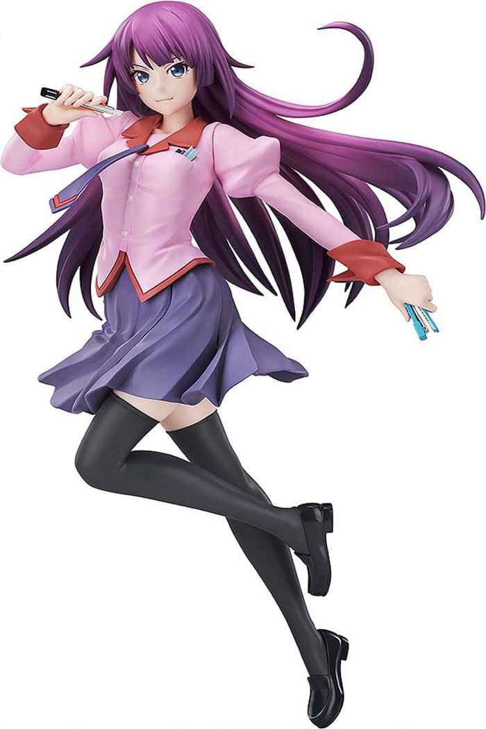 PREORDER- Monogatari Series PVC Statue Hitagi Senjyogahara Pop Up Parade L Size 23 cm Good Smile Company