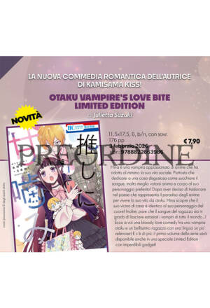 PREORDINE Otaku vampire's love bite 1 - Limited edition