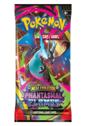 Pokemon Trading Card Game - Mega evolution: Phantasmal flames - Play Booster Pack [ENG]