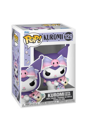 PREORDINE Kuromi POP! 129 Vinyl Figure Kuromi with Bear 9 cm