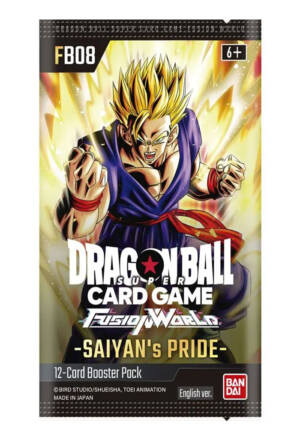 Dragon Ball Super Card Games Fusion World: FB08 Saiyan's pride - Play Booster Pack [ENG]