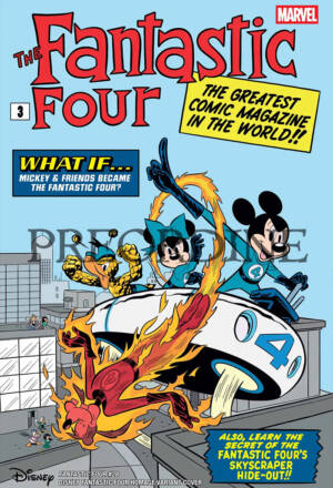 PREORDINE Fantastici quattro #470 (1) - Variant Disney What if?