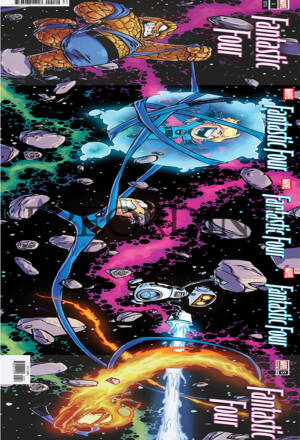 PREORDINE Fantastici quattro #470 (1) - Variant a 5 ante di Skottie Young