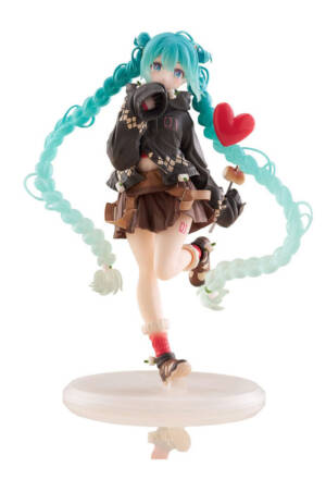 PREORDER- Hatsune Miku PVC Statue Hatsune Fashion Outdoor Spring Ver. 18 cm Taito