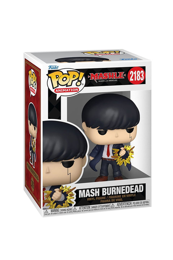 PREORDINE Mashle POP! 2183 Animation Vinyl Figure Mash Burnedead 9 cm