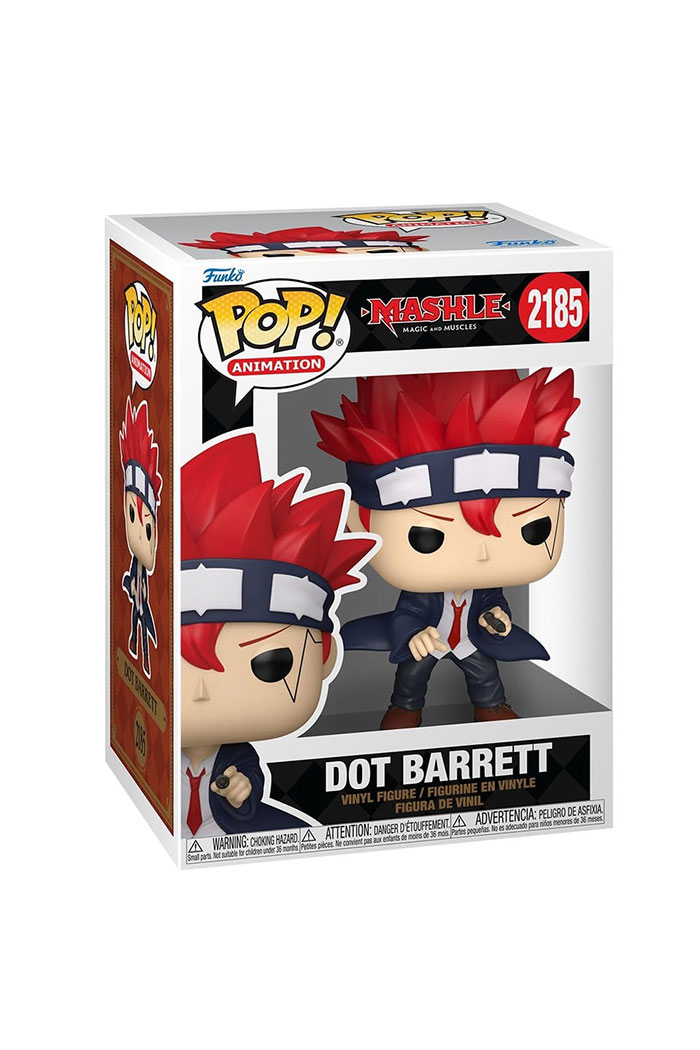 PREORDINE Mashle POP! 2185 Animation Vinyl Figures Dot Barrett 9 cm