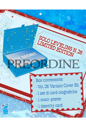 PREORDINE Solo leveling 26 - Limited edition