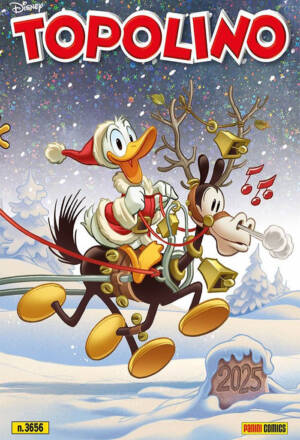 Topolino 3656 - Variant natalizia di Andrea Freccero con effetto olografico