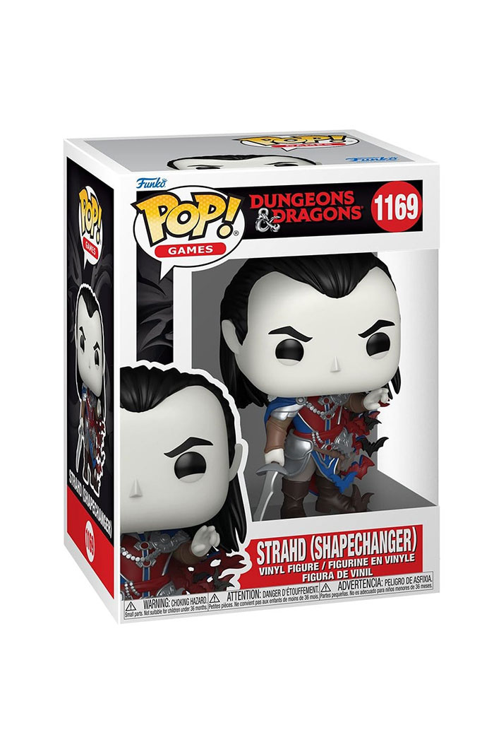 PREORDINE Dungeons & Dragons POP! Games 1169 Vinyl Figure Strahd (Shapechanger) 9 cm