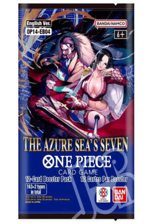 One Piece Card Game OP-14 EB-04 The azure sea's seven - Play Booster Pack [ENG]