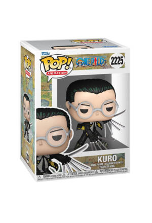 One Piece POP! Animation 2225 Vinyl Figure Kuro 9 cm