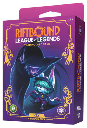 PREORDINE Riftbound: League of Legends TCG - Unleashed - Champion deck: Vex [ENG]