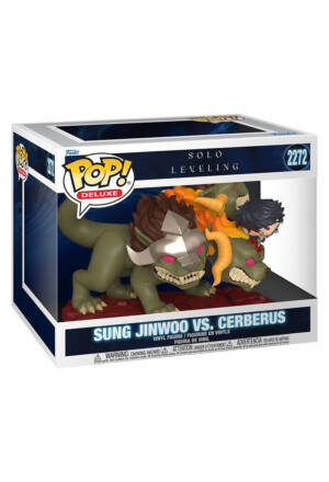 Solo Leveling POP! Deluxe 2272 Vinyl Figures Sung Jinwoo Vs. Cerberus 9 cm