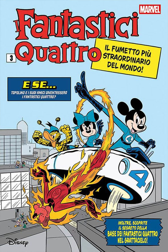 Fantastici quattro #470 (1) - Variant Disney What if?