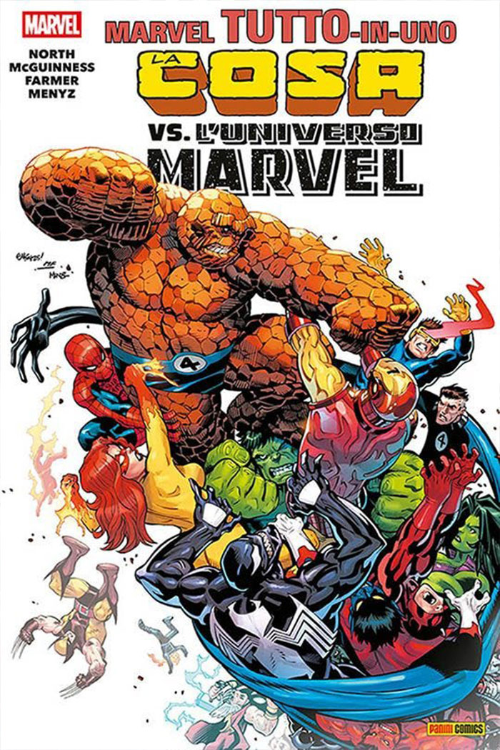 Fantastici quattro Speciale Marvel Tutto-in-uno: La cosa vs. l'universo Marvel
