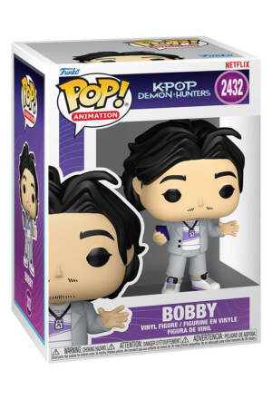 PREORDINE KPop Demon Hunters POP! Animation 2432 Vinyl Figure Bobby 9 cm