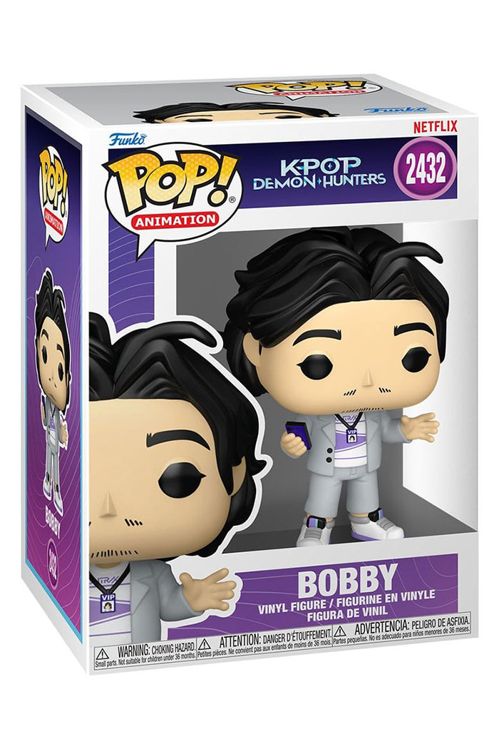 PREORDINE KPop Demon Hunters POP! Animation 2432 Vinyl Figure Bobby 9 cm