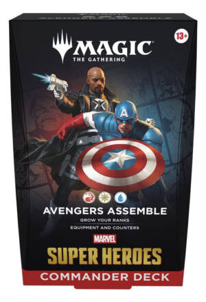 Magic the Gathering: Universes Beyond Marvel Super Heroes - Commander Deck: Avengers assemble [ENG]