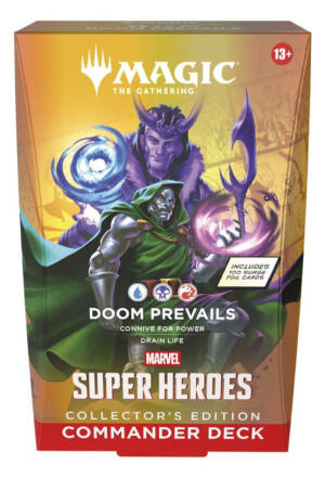 Magic the Gathering: Universes Beyond Marvel Super Heroes - Commander Deck Collector's edition: Doom prevails [ENG]