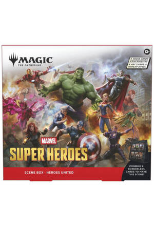 Magic the Gathering: Universes Beyond Marvel Super Heroes - Scene box: Heroes united [ENG]