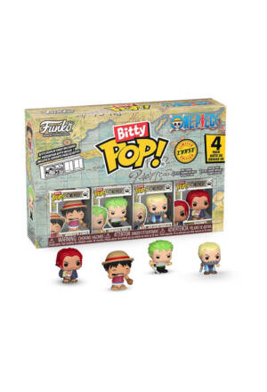 One Piece Bitty POP! Vinyl Figures 4-Pack Luffy 2,5 cm