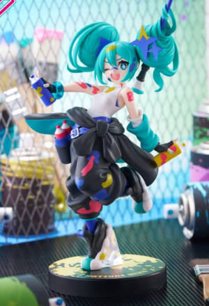 PREORDER- Hatsune Miku PVC Statue Hatsune Miku Paint Girl Another Color Ver. Muchute 23 cm Furyu