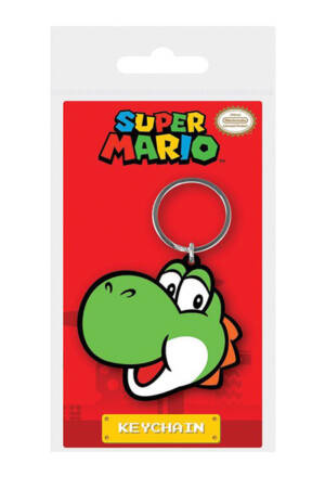 Super Mario Rubber Keychain Yoshi 6 cm