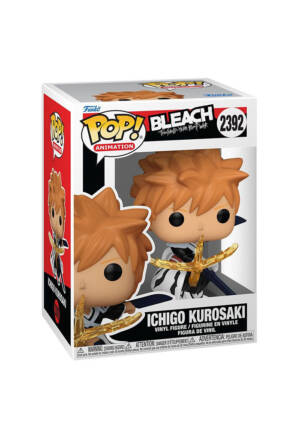 PREORDINE Bleach: Thousand-year blood war POP! Animation 2392 Vinyl Figure Ichigo Kurosaki 9 cm