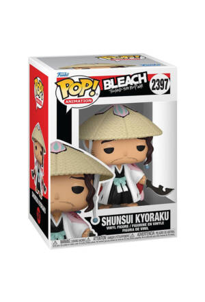 PREORDINE Bleach: Thousand-year blood war POP! Animation 2397 Vinyl Figure Shunsui Kyoraku 9 cm