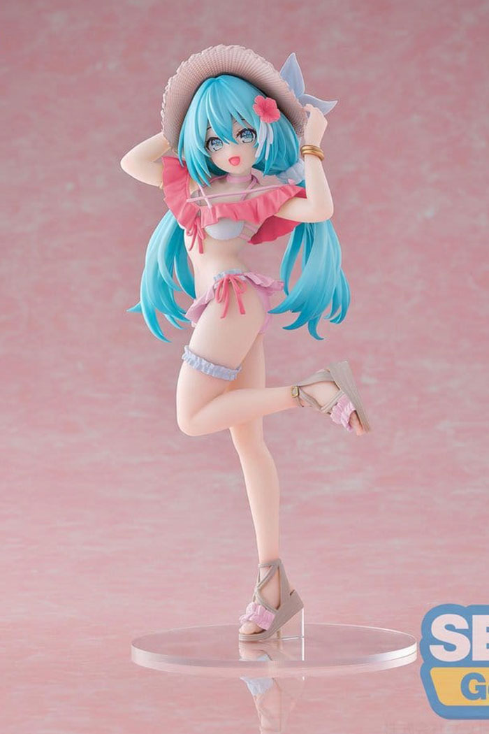 PREORDER- Character Vocal Series 01: Hatsune Miku PVC Statue Hatsune Miku Conceptual Series Vol.1 Tropical Ver. Luminasta 21 cm Sega