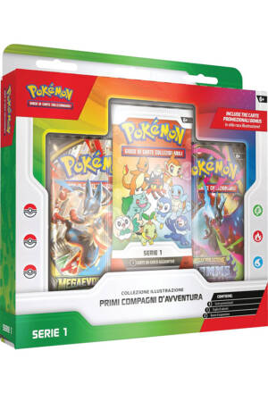 Pokemon Trading Card Game - Collezione illustrazione: Primi compagni d'avventura [ITA]