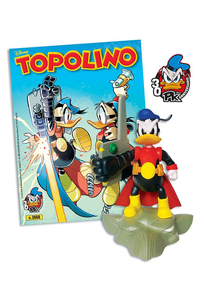 Topolino 3668 + Statua PK
