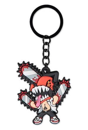 Chainsaw Man Rubber Keychain Chainsaw Man