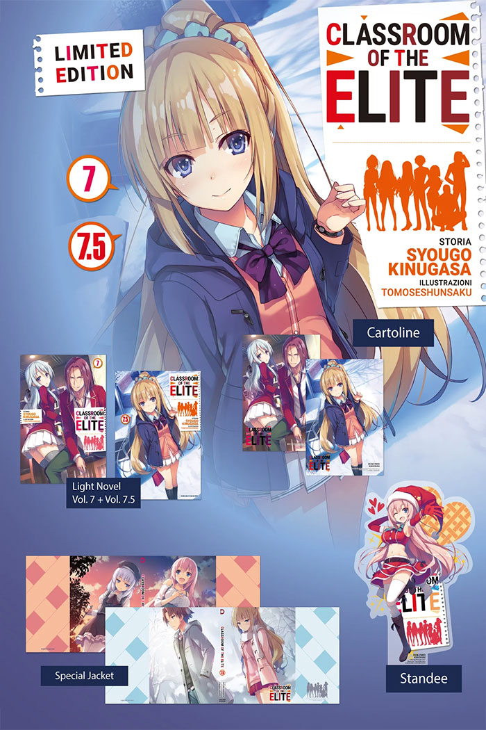 Classroom of the elite 7+7.5 - Limited edition