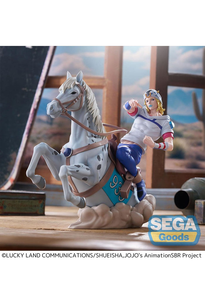 PREORDER- JoJo's Bizarre Adventure: Steel Ball Run PVC Statue Johnny Joestar XrossLinkMAX 18 cm Sega