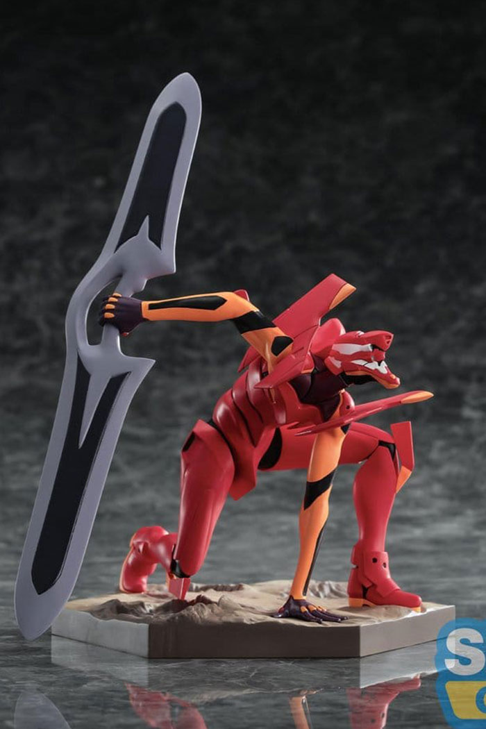 PREORDER- Rebuild of Evangelion PVC Statue The End of Evangelion Production Model XrossLink 16 cm Sega