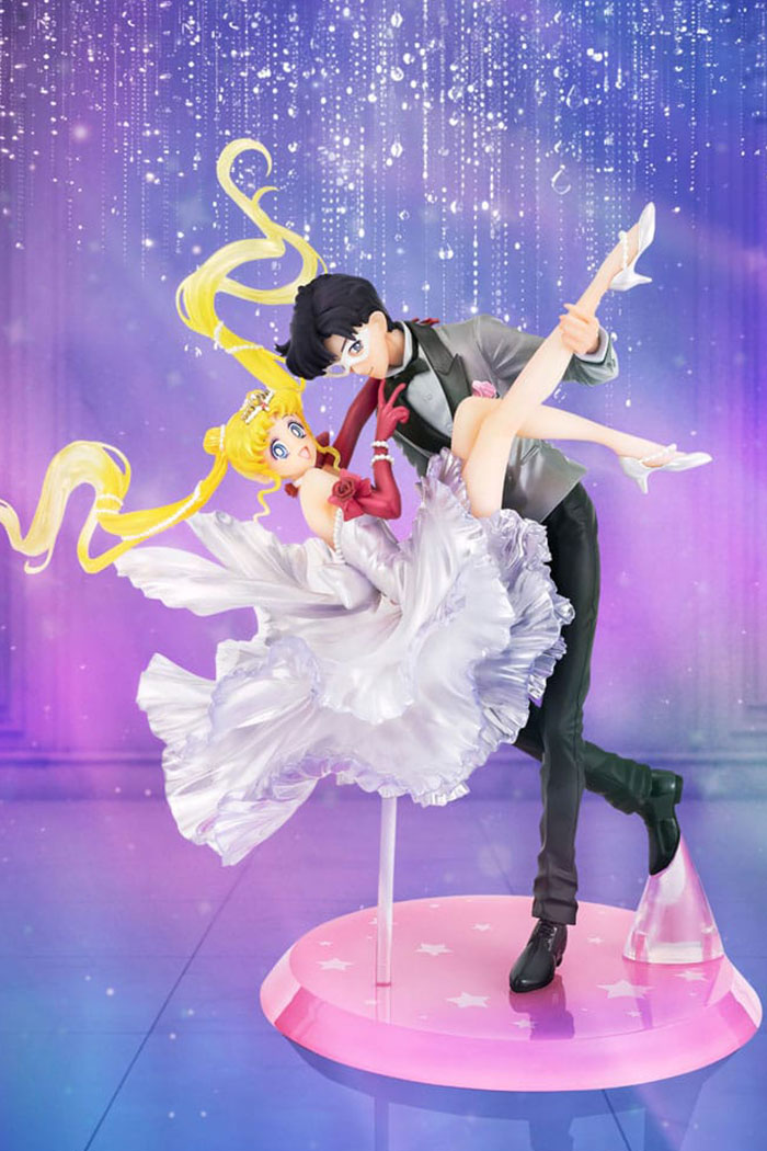 PREORDER - Sailor Moon PVC Statue Usagi & Tuxedo Mask Chouette Moonlight Glow Edition 24 cm FiguartsZERO