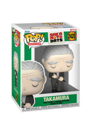 PREORDINE Sakamoto Days POP! Animation 2420 Vinyl Figure Takamura 9 cm