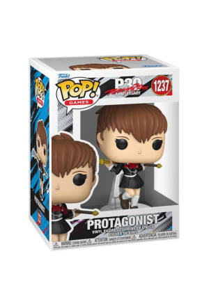 PREORDINE Persona 3 POP! Games 1237 Vinyl Figure Protagonist 9 cm