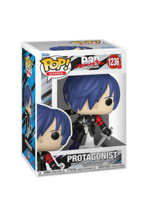 PREORDINE Persona 3 POP! Games 1236 Vinyl Figure Male Protagonist 9 cm