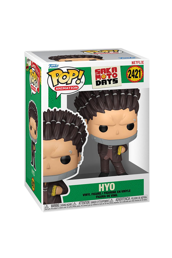 PREORDINE Sakamoto Days POP! Animation 2421 Vinyl Figure Hyo 9 cm